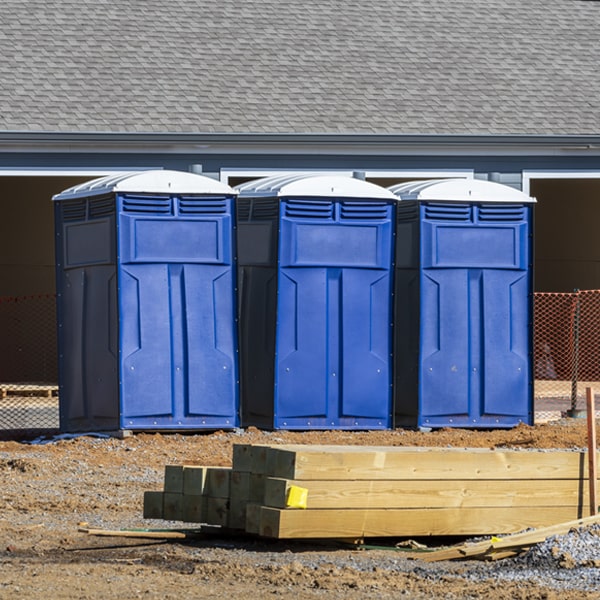 how do you dispose of waste after the porta potties have been emptied in Wallace CA